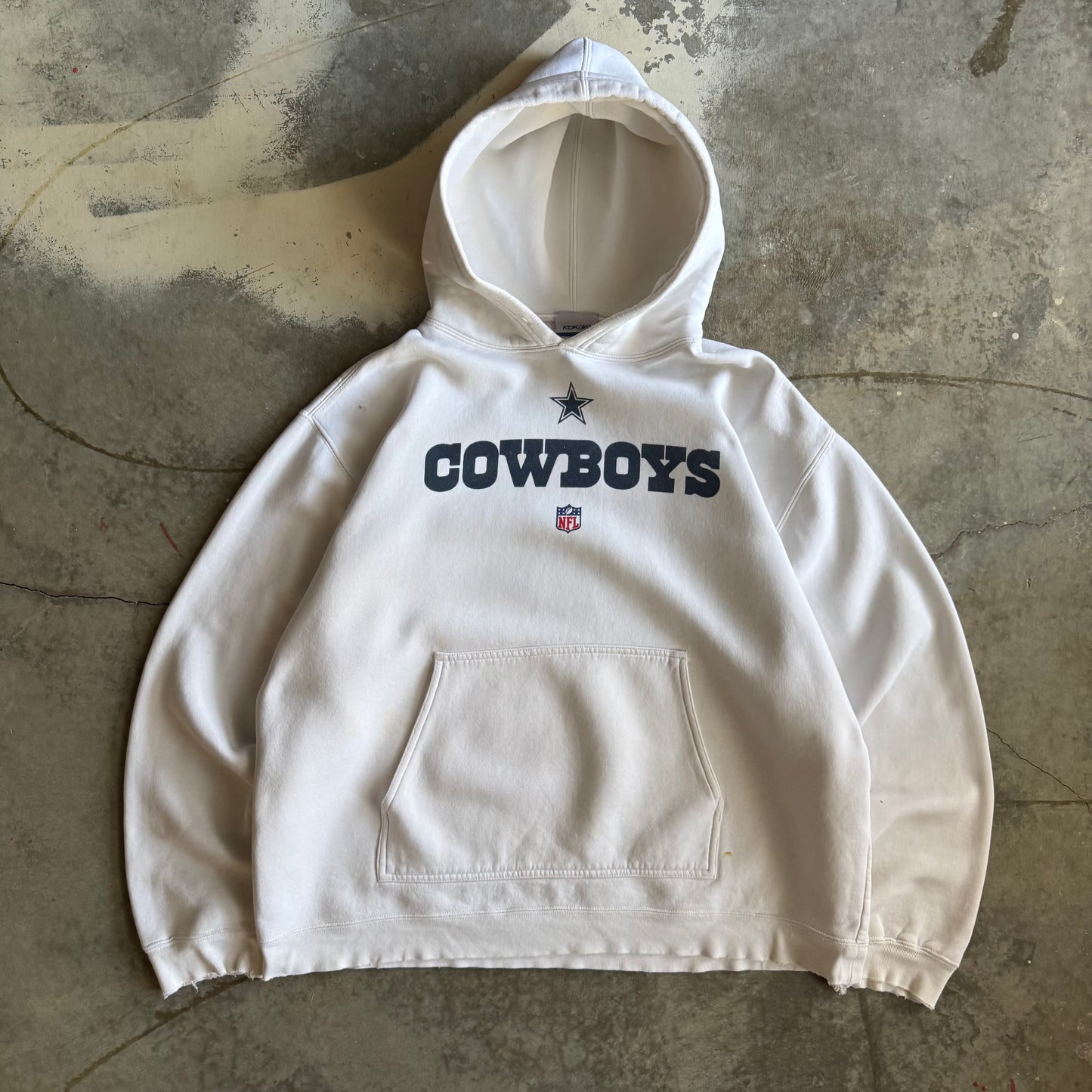 Vintage 00s Cowboys Hoodie - L