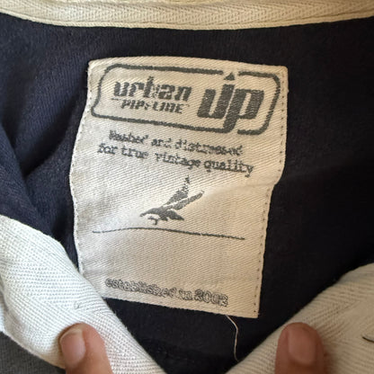 Vintage 00s Rugby Polo - L