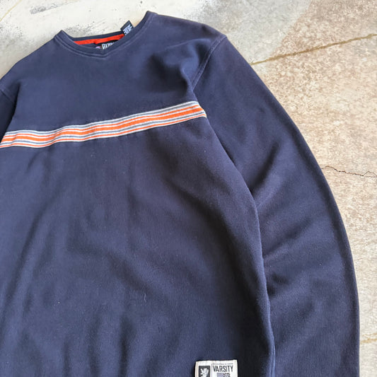 Vintage 00s Striped Long Sleeve - L