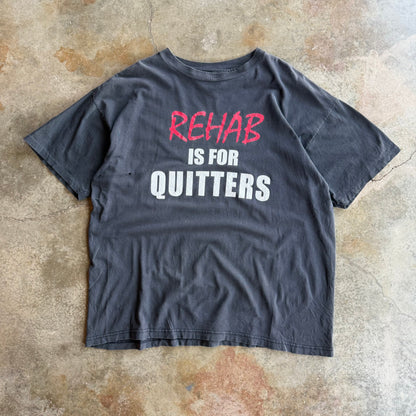 Vintage Funny Rehab Tshirt - XL