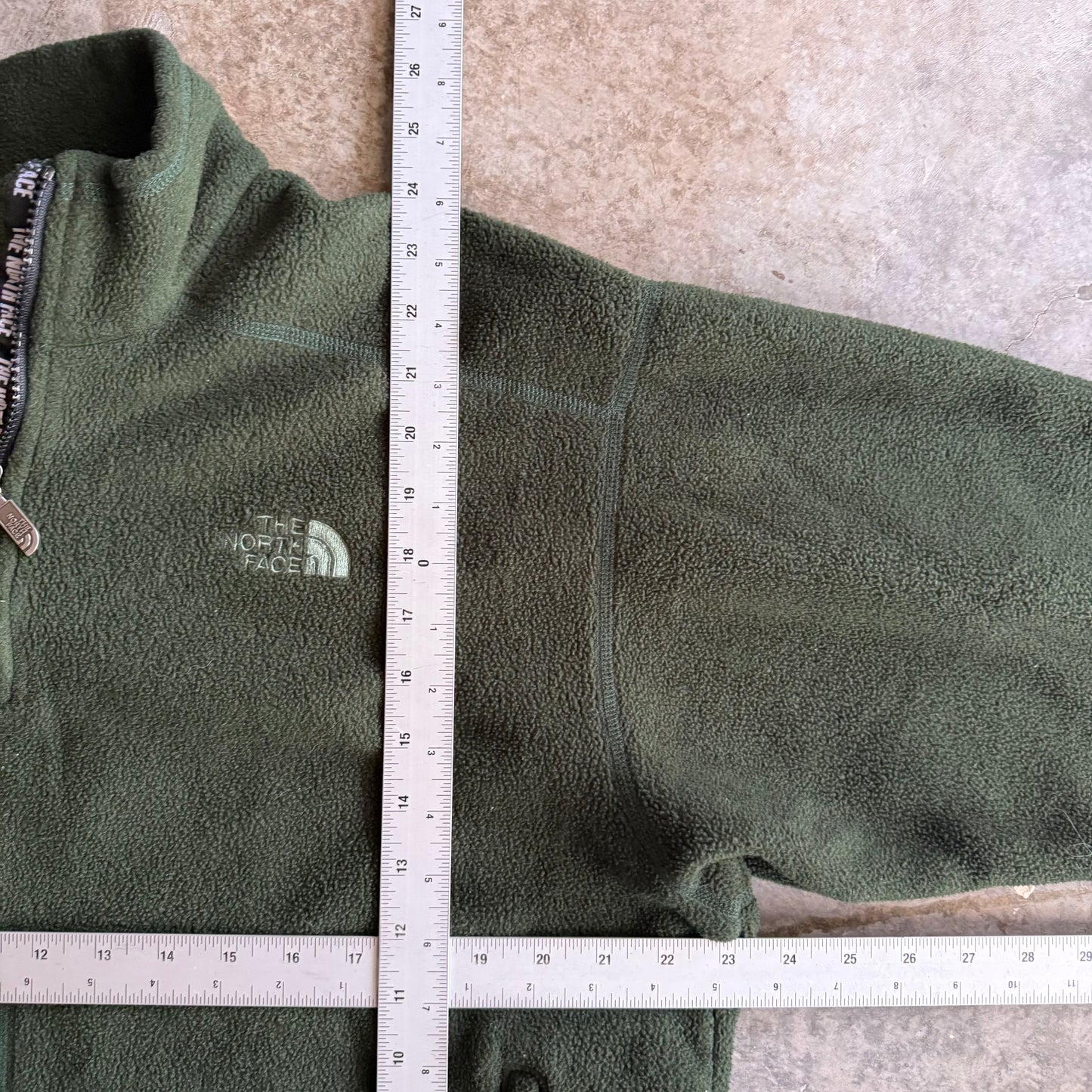 Vintage 90s North Face Fleece Quarter Zip - L