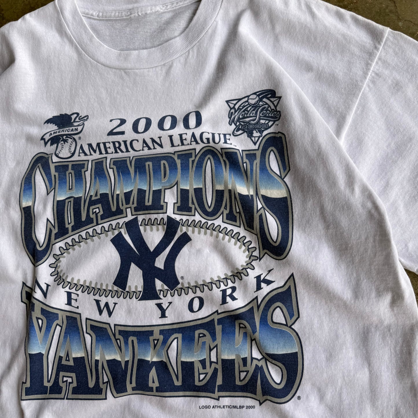 Vintage New York Yankees Championship Tshirt - XL