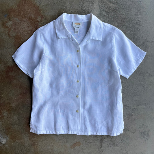 Vintage Woman’s Spring Button Up Top - 10