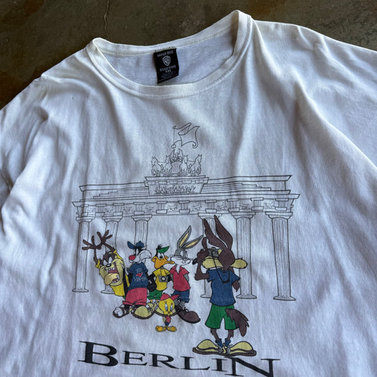 Vintage Berlin Cropped boxy Tshirt - XXL
