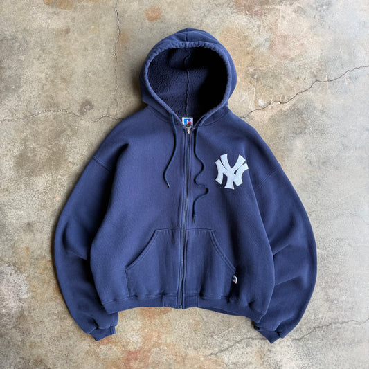 Vintage New York Yankees Zip Up - XL