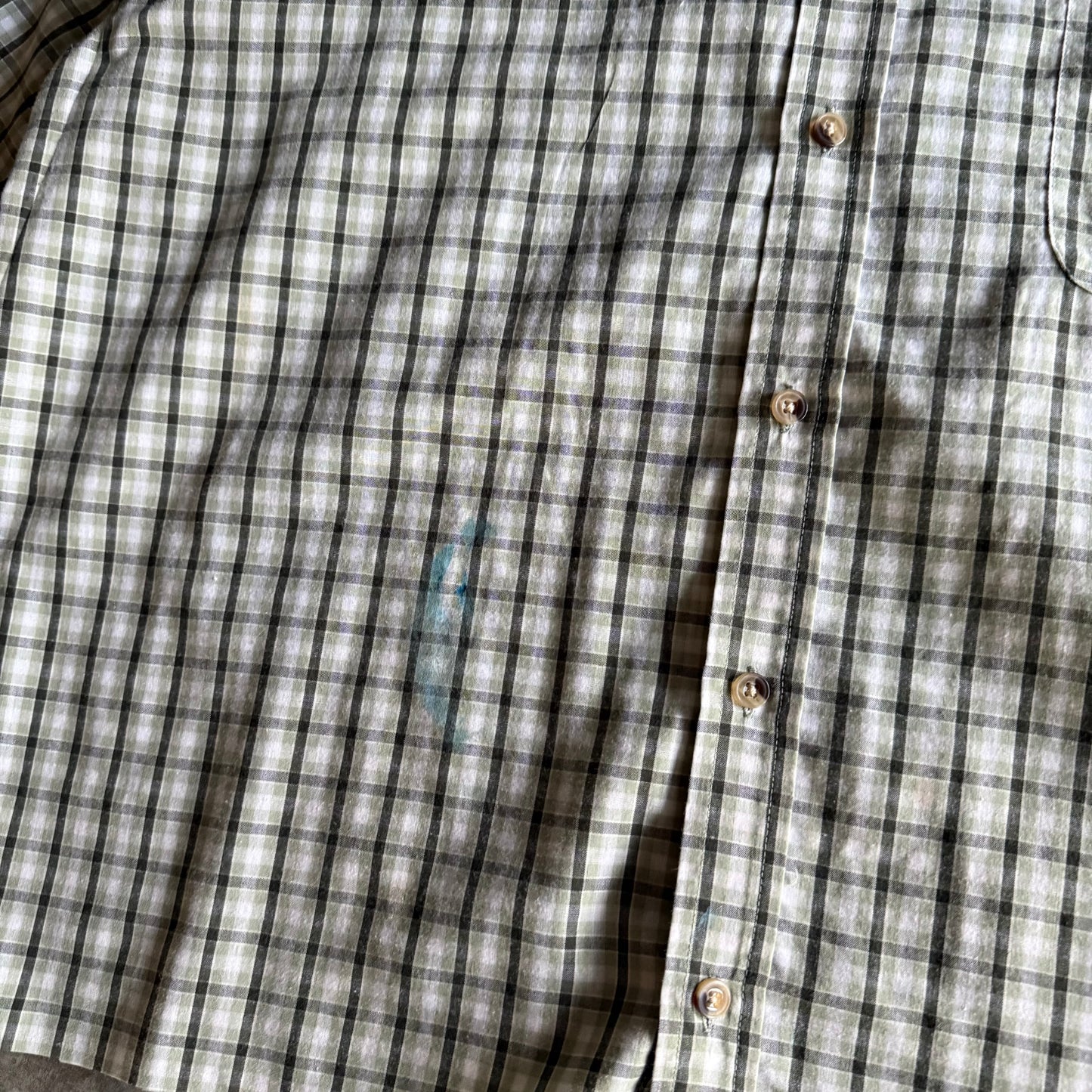 Fall Cropped Button up - L