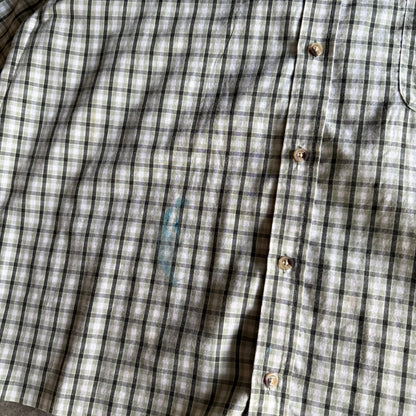 Fall Cropped Button up - L