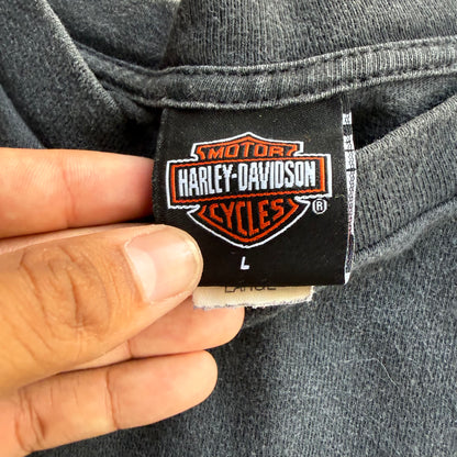 Vintage Harley Davidson Engine Longsleeve - L