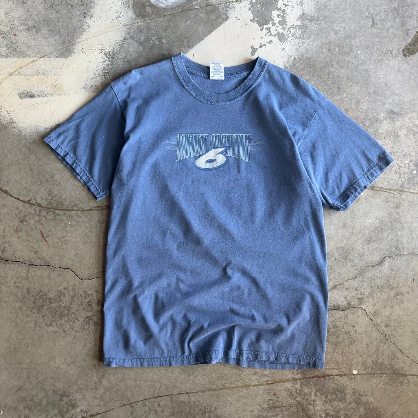 Vintage 00s NASCAR Mark Martin Tshirt - L