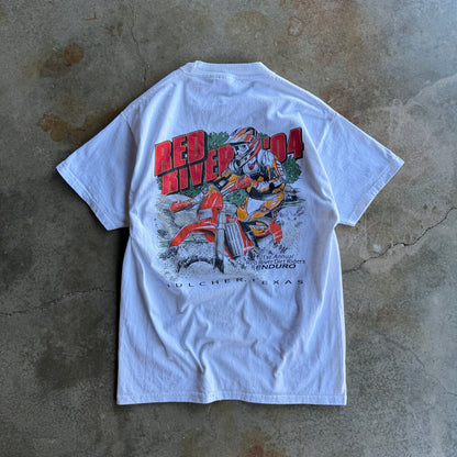 Vintage 00s Dirt Bike Motorcross Tee - M