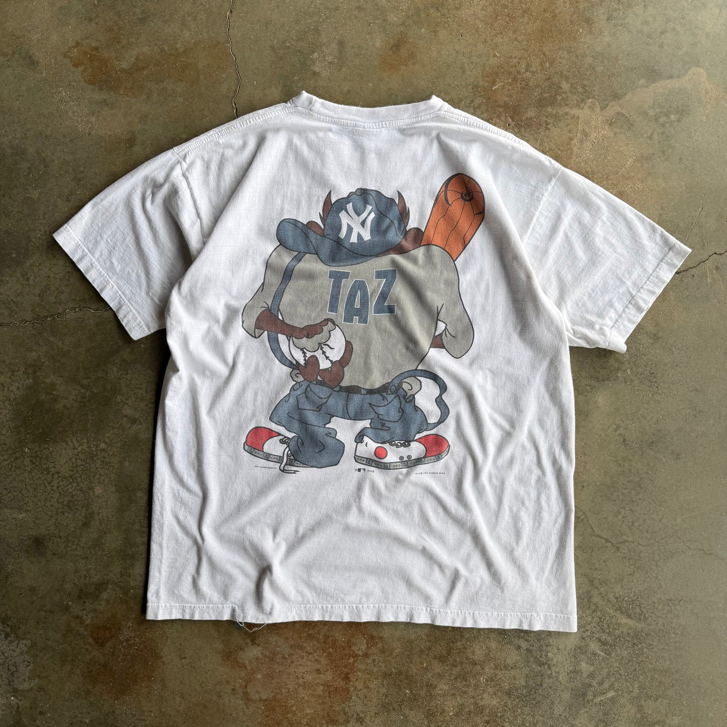 Vintage New York Yankees Tax Tshirt - XXL