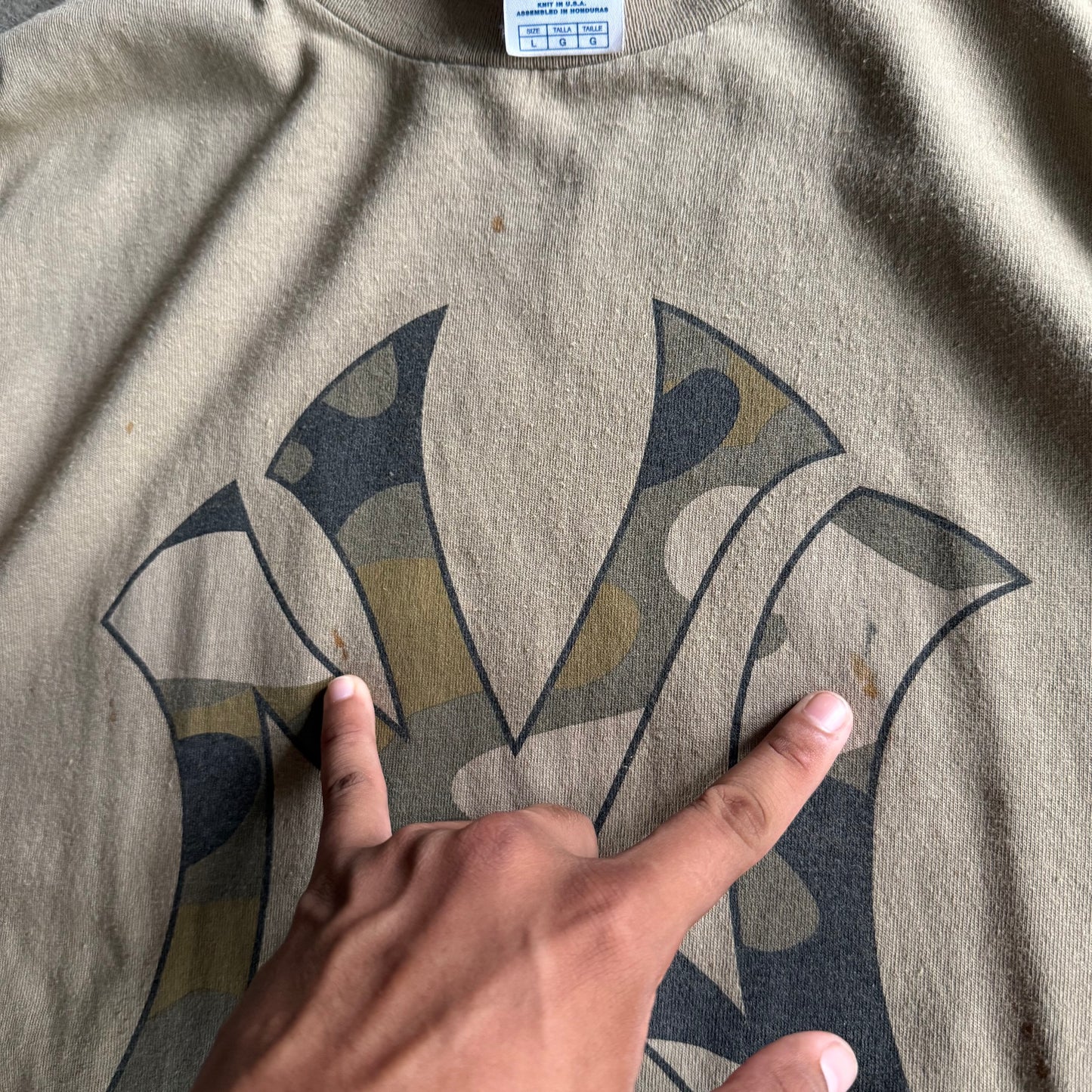Vintage 90s Yankees Tshirt - L