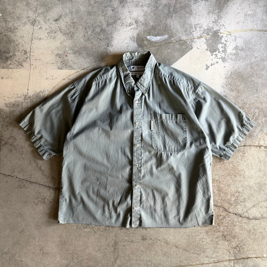 Fall Cropped Button up - L