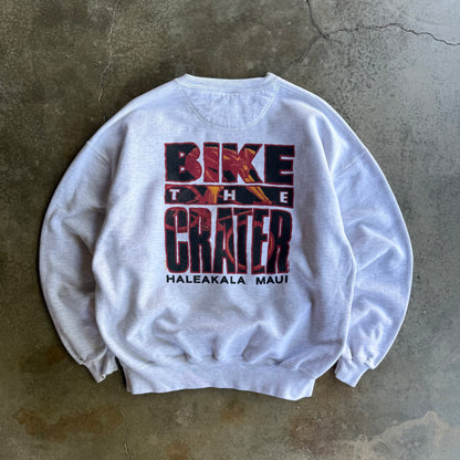Vintage 90s Bicyclist Crewneck - L