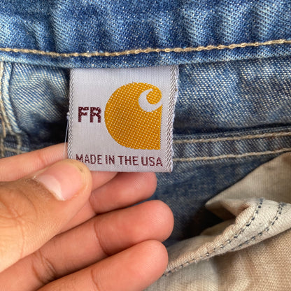 Vintage 90s Heavily Distressed Carhartt Jeans - 32