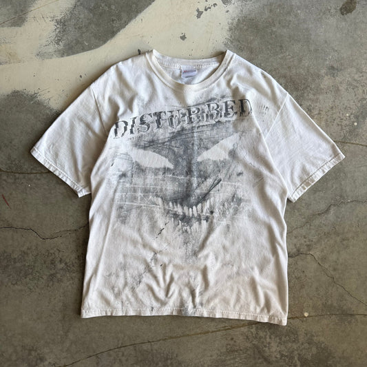 Vintage 00s Disturbed Band Tshirt - M