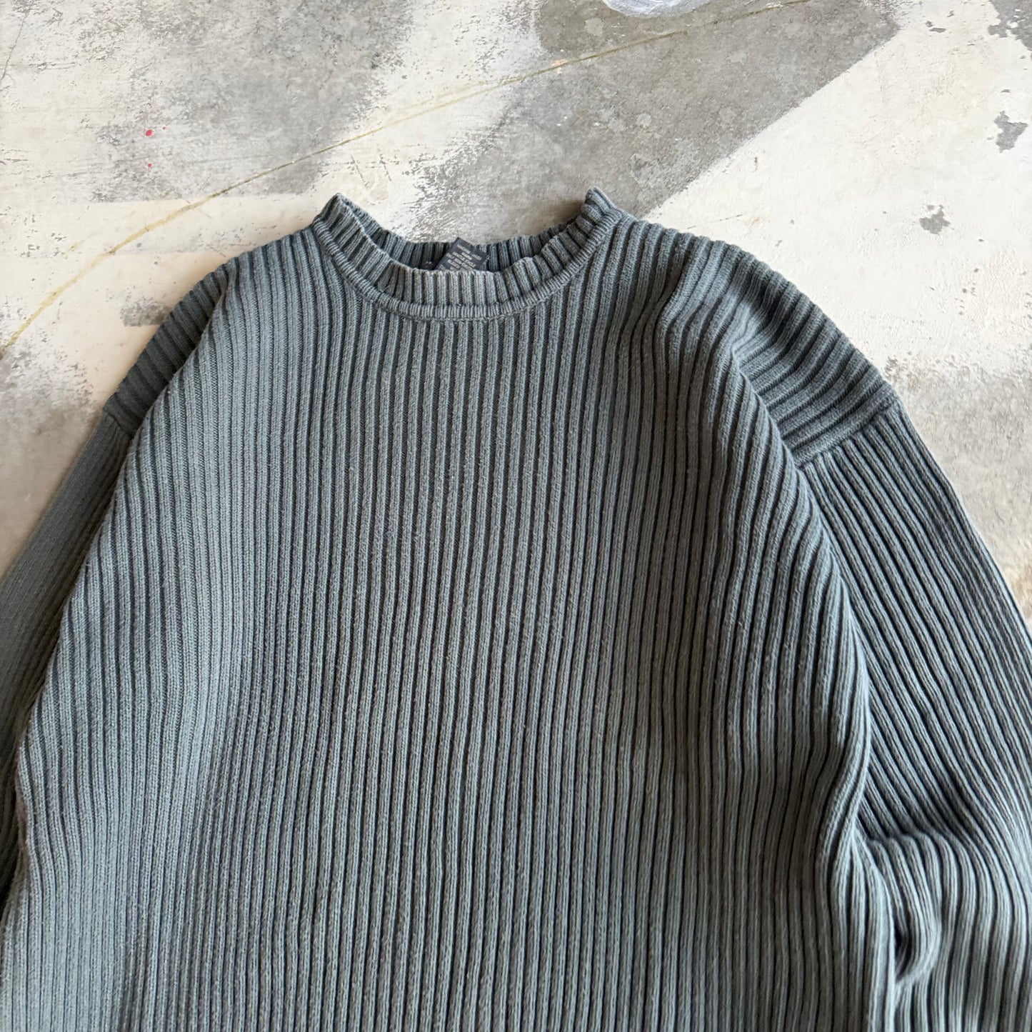 Vintage 90s Thick Knit Sweater - L