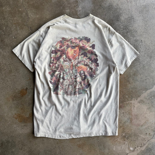 Vintage 90s Camel Army Tee - L