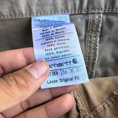 Vintage Tan Baggy Carhartt Pants - 36