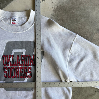 Vintage 90s Oklahoma Sooners Crewneck - XL