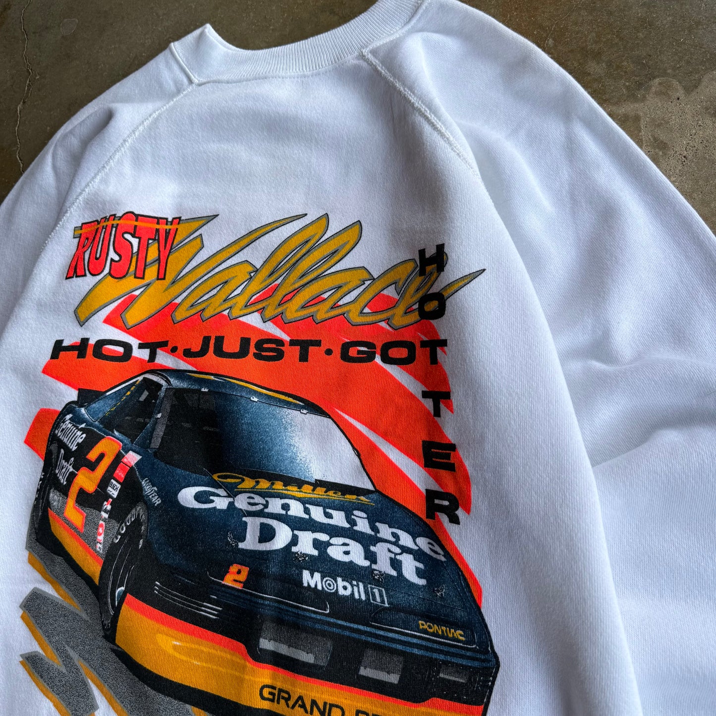 Vintage NASCAR Rusty Wallace Crewneck - M