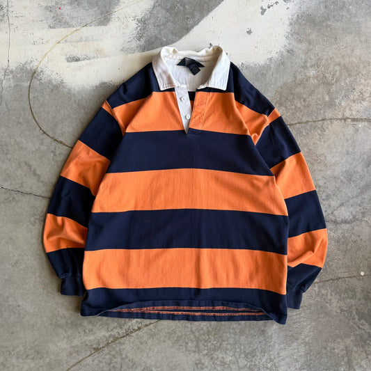 Vintage 90s Lands End Rugby - L