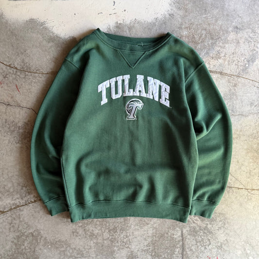 Vintage 00s Tulane Crewneck - L