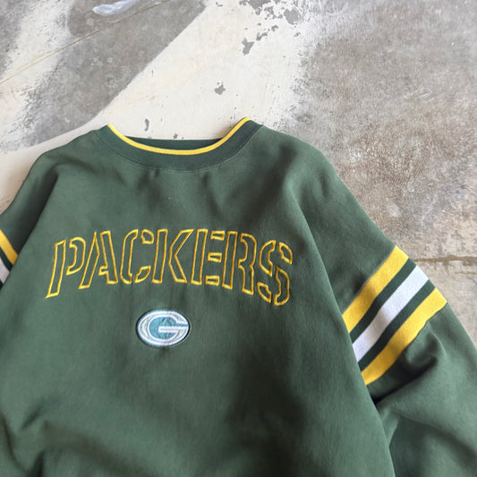 Vintage 90s Green Bay Packers Crewneck - XL