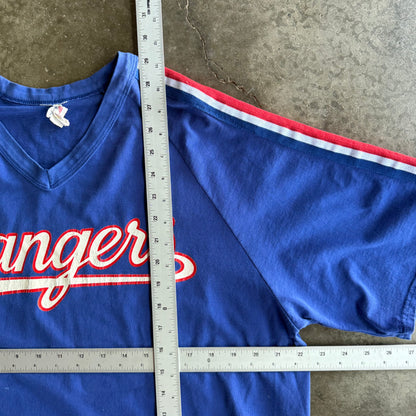 Vintage 90s Rangers Baseball Tee - XL