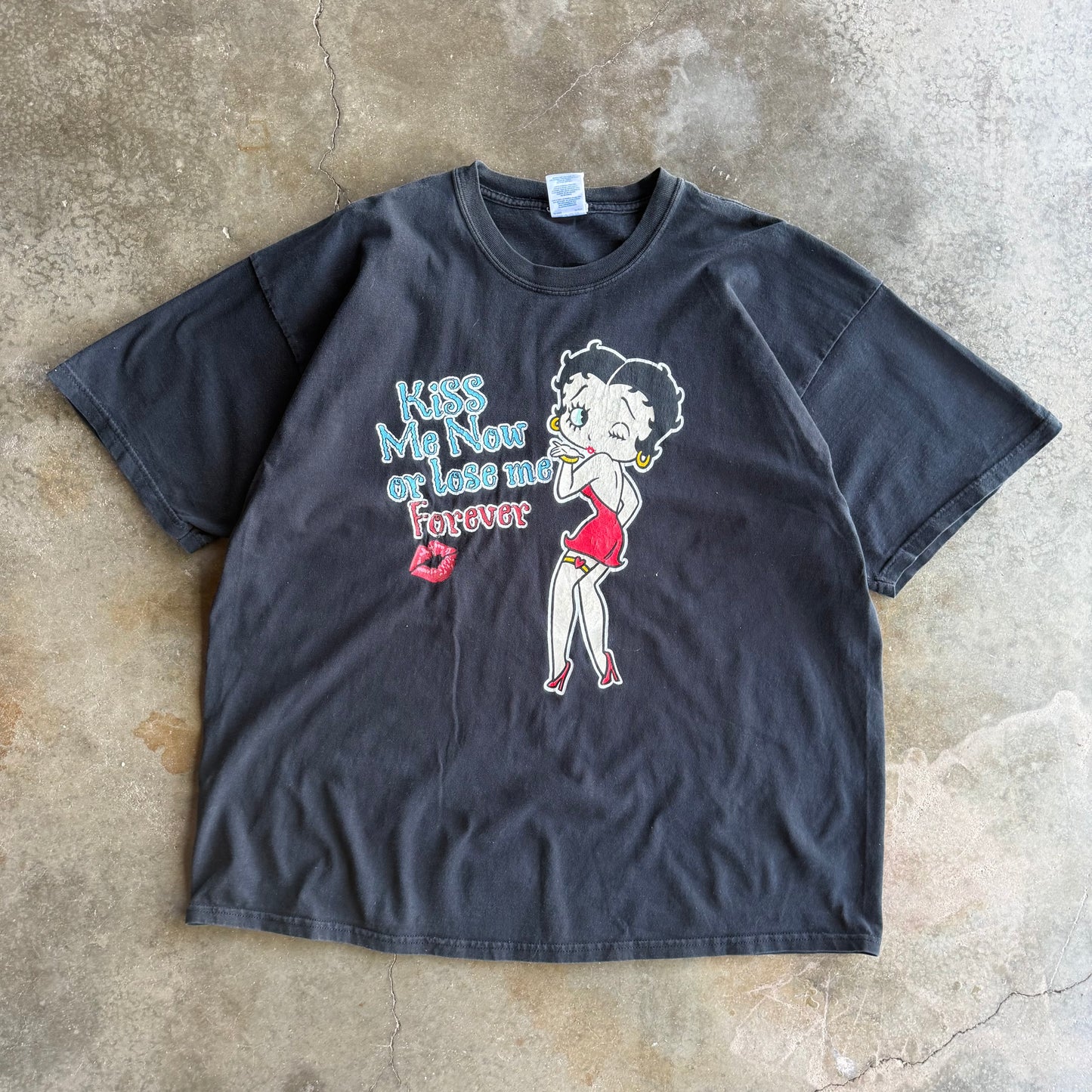 Vintage Kiss Betty Boop Tshirt - XL