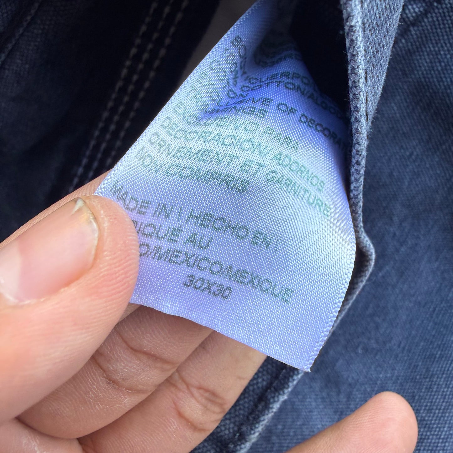 Vintage Faded Navy Dickies Pants - 30