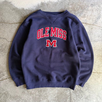 Vintage 00s Ole Miss Crewneck - L