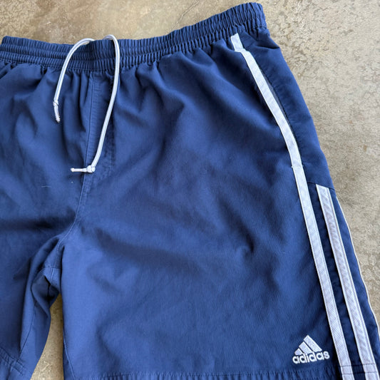 Vintage Navy Adidas Shorts - L
