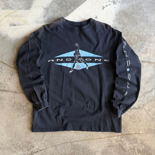 Vintage 00s AND1 Basketball Longsleeve- XL