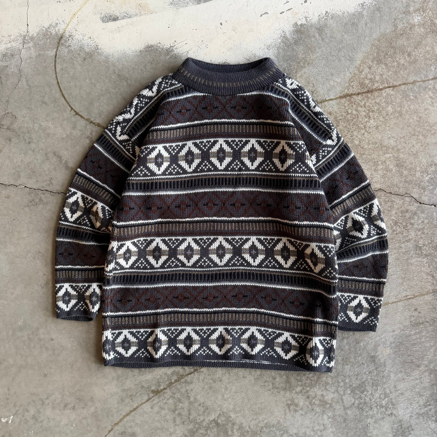 Vintage 90s Grandma Sweater - L