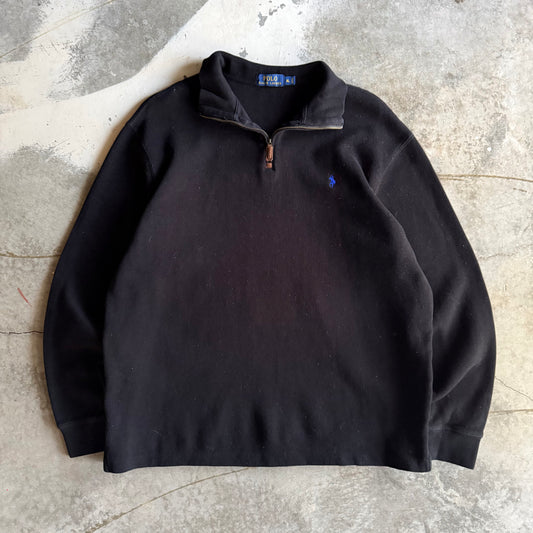 Vintage 00s Polo Ralph Lauren Quarter Zip - XL