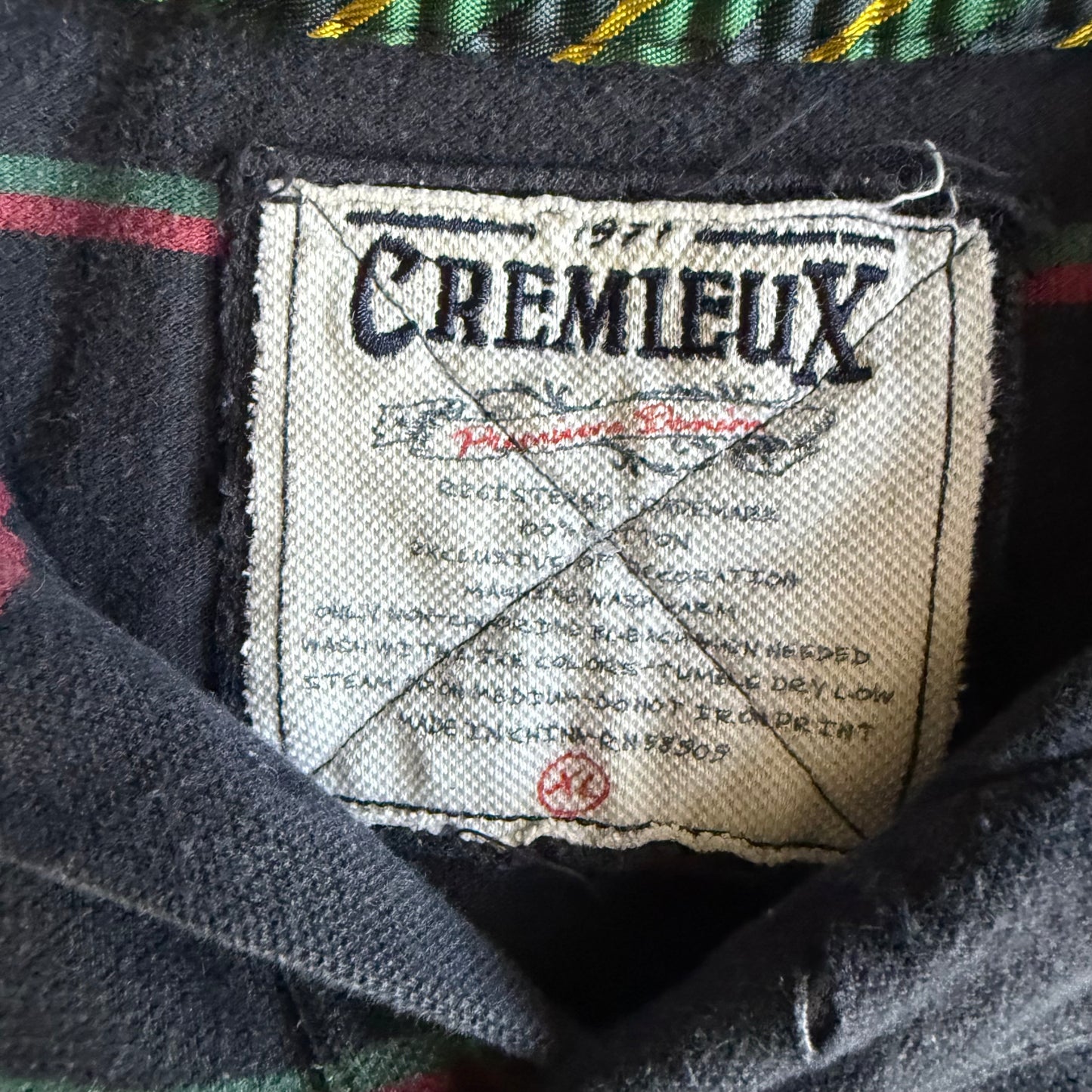 Fall Style Stiped Long sleeve Polo - XL