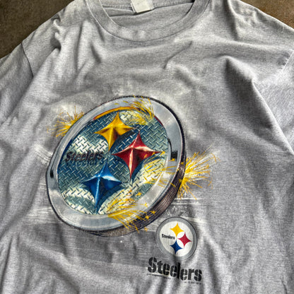 Vintage 90s Steelers Tee - XL