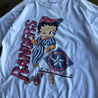Vintage Rangers Betty Boop Tshirt - XL