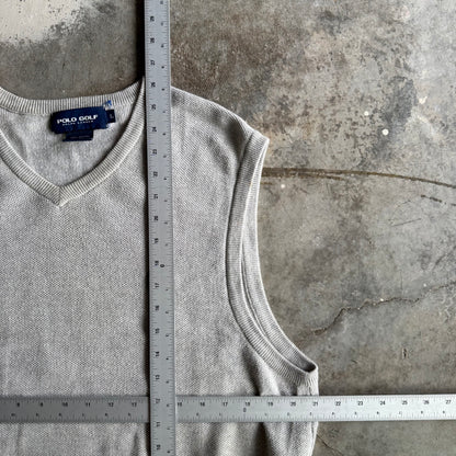 Vintage 90s Polo Golf Vest - L