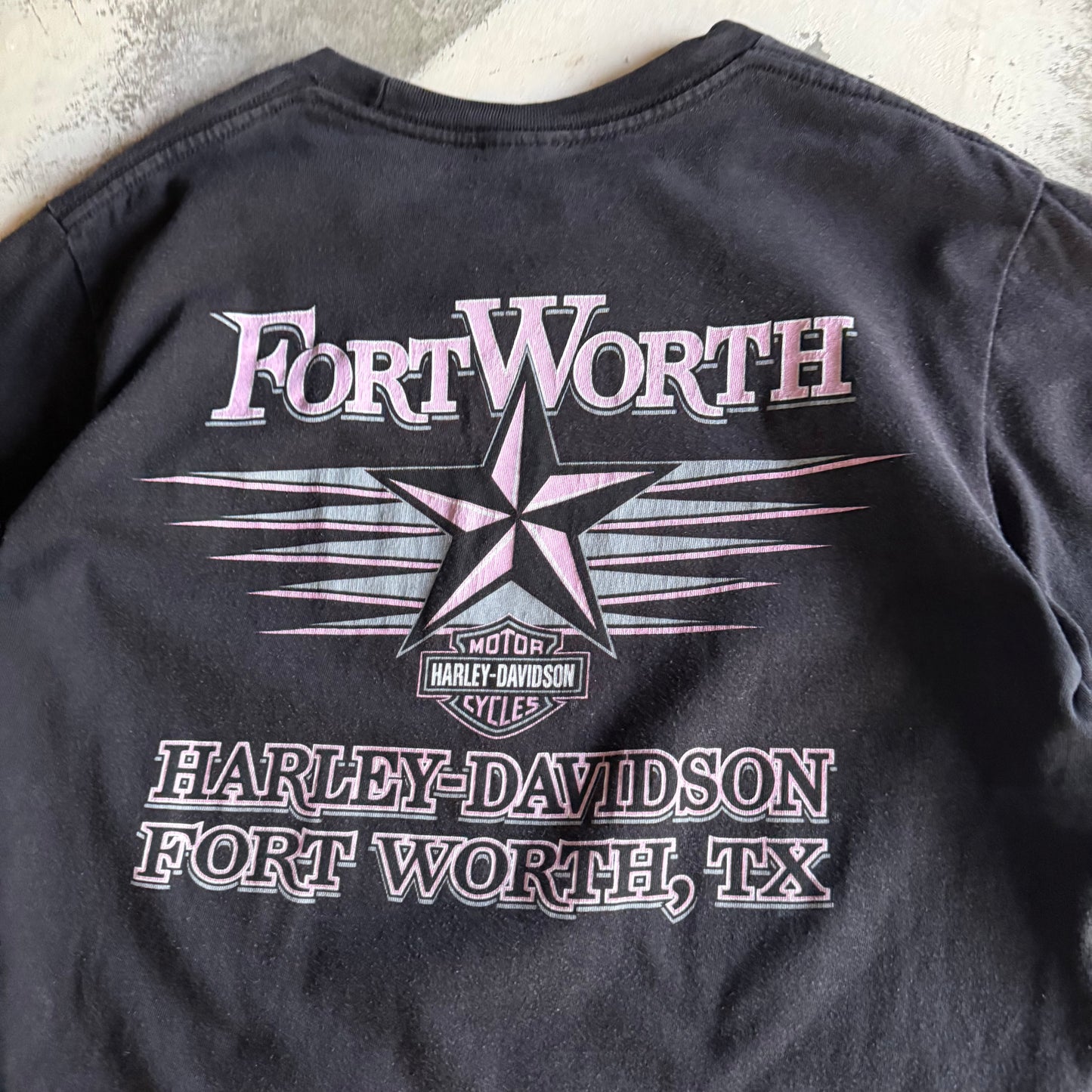 Woman’s Pink Harley Davidson Tshirt - M