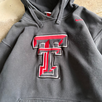 Vintage 00s Texas Tech Nike Hoodie - M