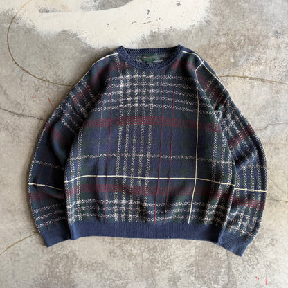 Vintage 90s Grandpa Sweater - L