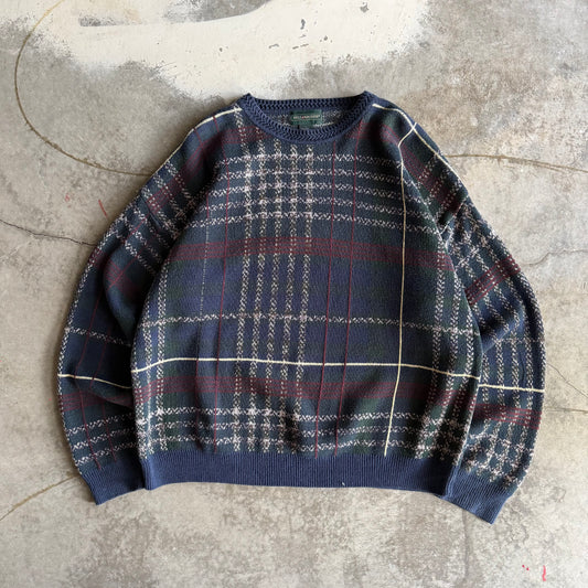 Vintage 90s Grandpa Sweater - L
