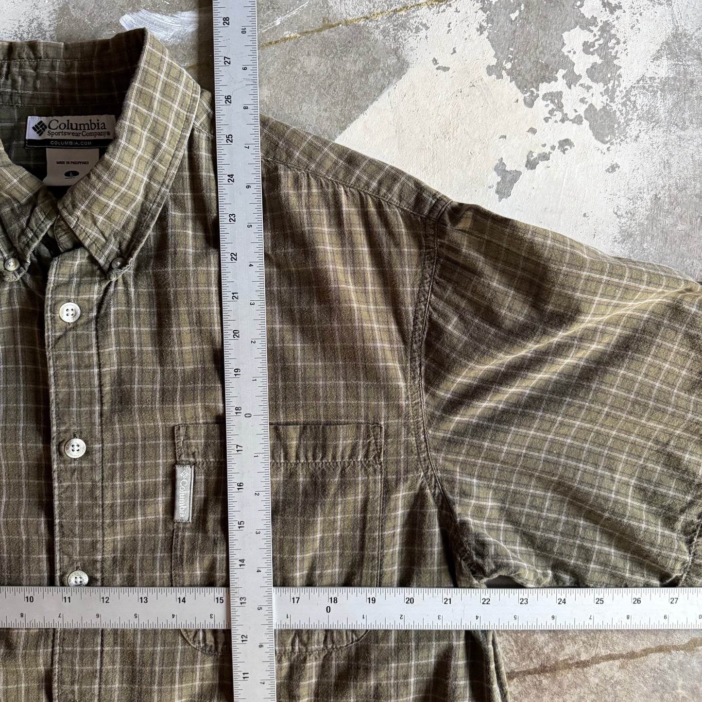Fall Cropped Button up - L