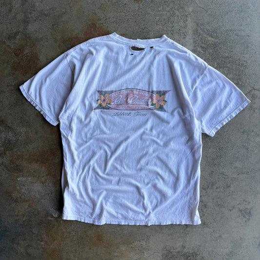 Vintage Distressed Texas Tech Tshirt - XL