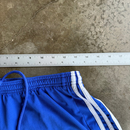 Vintage Blue Adidas Track Shorts - L