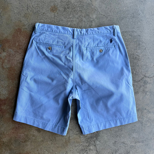 Vintage Baby Blue Polo Ralph Lauren Shorts - 33