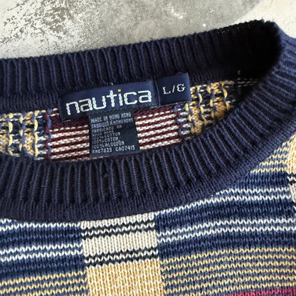 Vintage 90s Knit Sweater - L