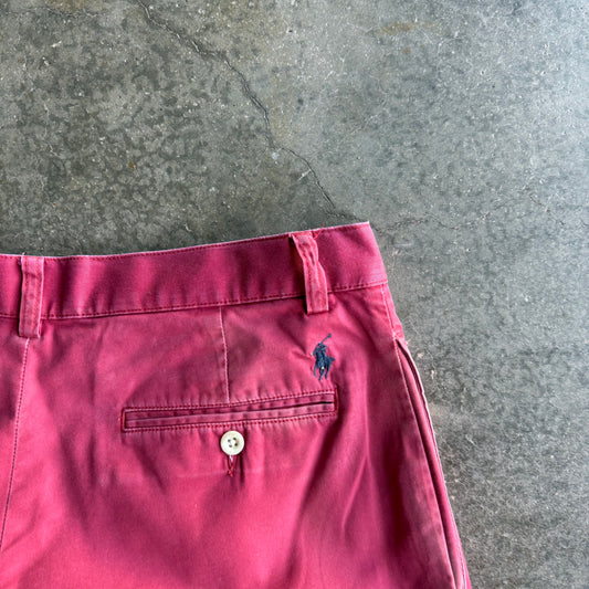 Vintage Red Polo Ralph Lauren Shorts - 33